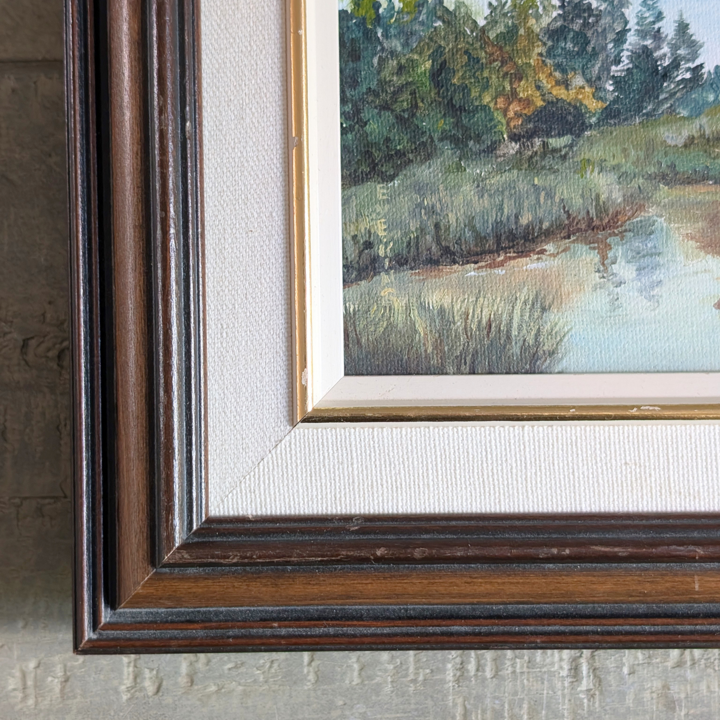 Lake Waskesiu Canada Oil Artwork