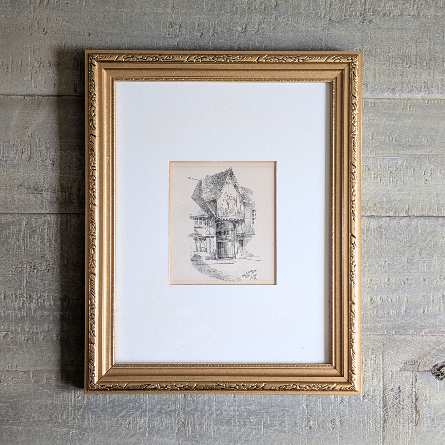 Gold Saffron Walden Artwork