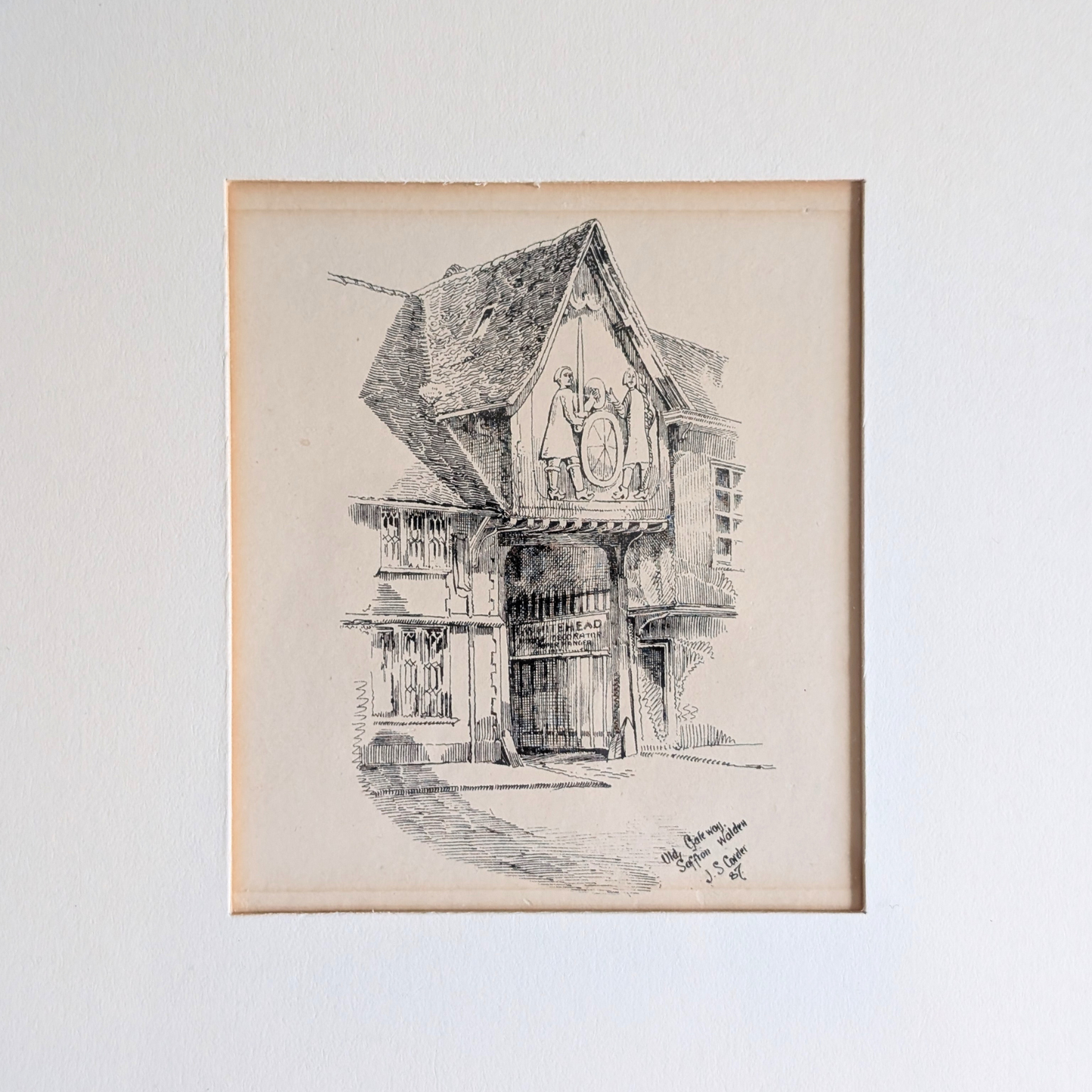 Gold Saffron Walden Artwork