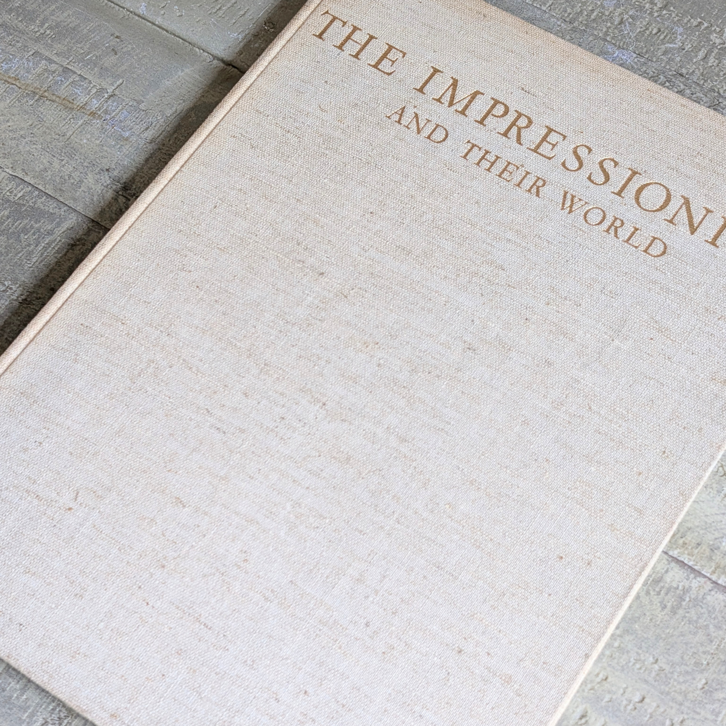 The Impressionists and their World Book