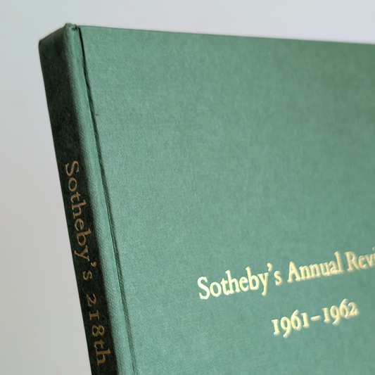 Sotheby's 1961-2 Book