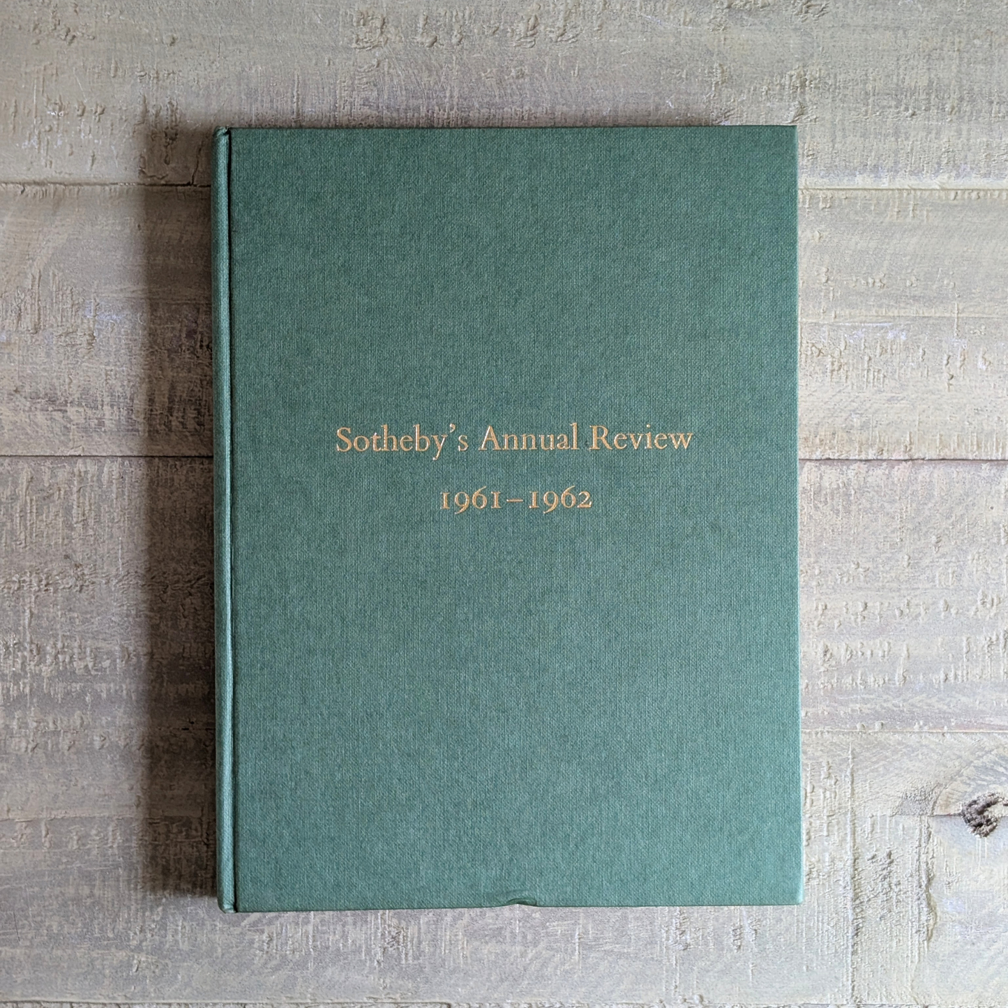 Sotheby's 1961-2 Book