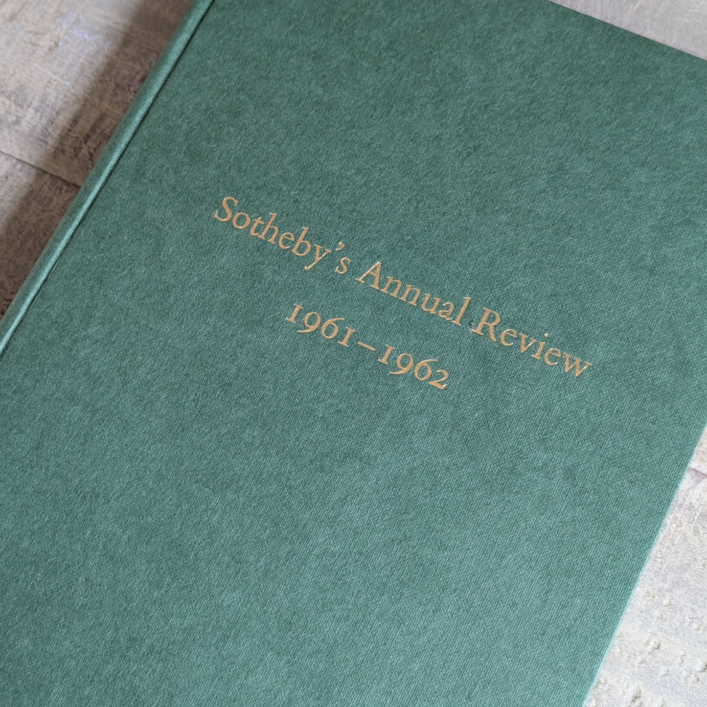 Sotheby's 1961-2 Book