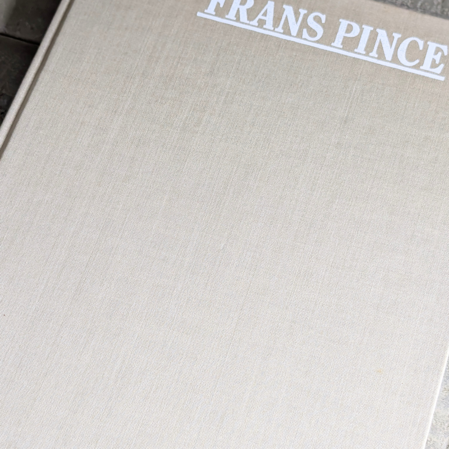 Frans Pins Book