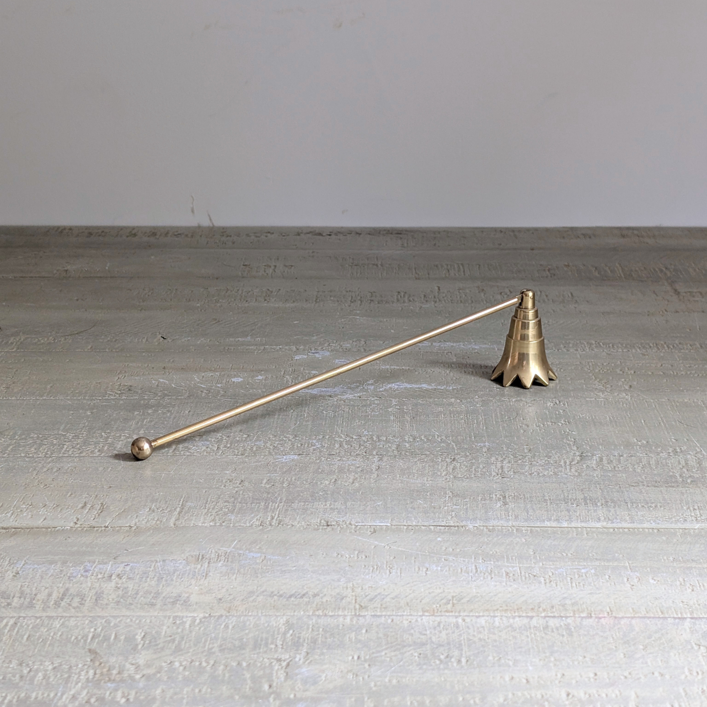 Brass Candle Snuffer 1
