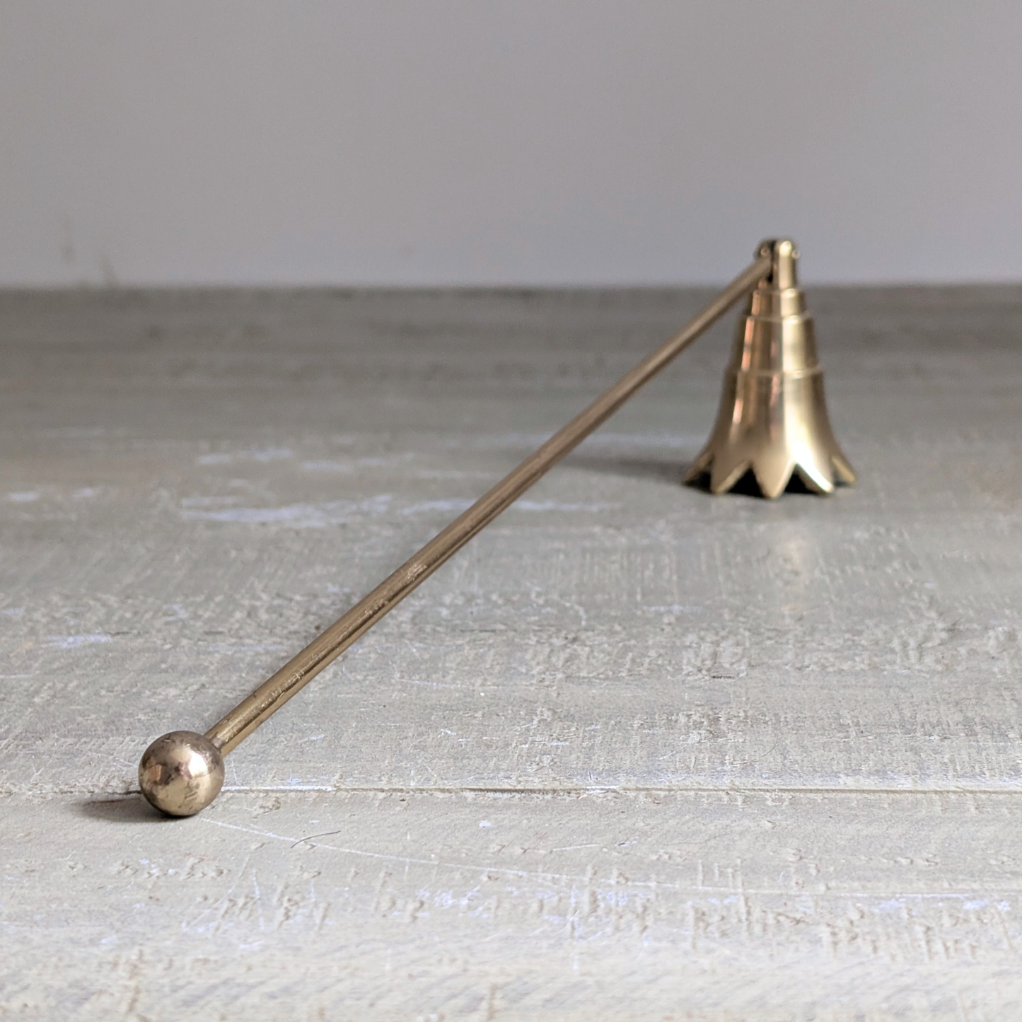 Brass Candle Snuffer 1