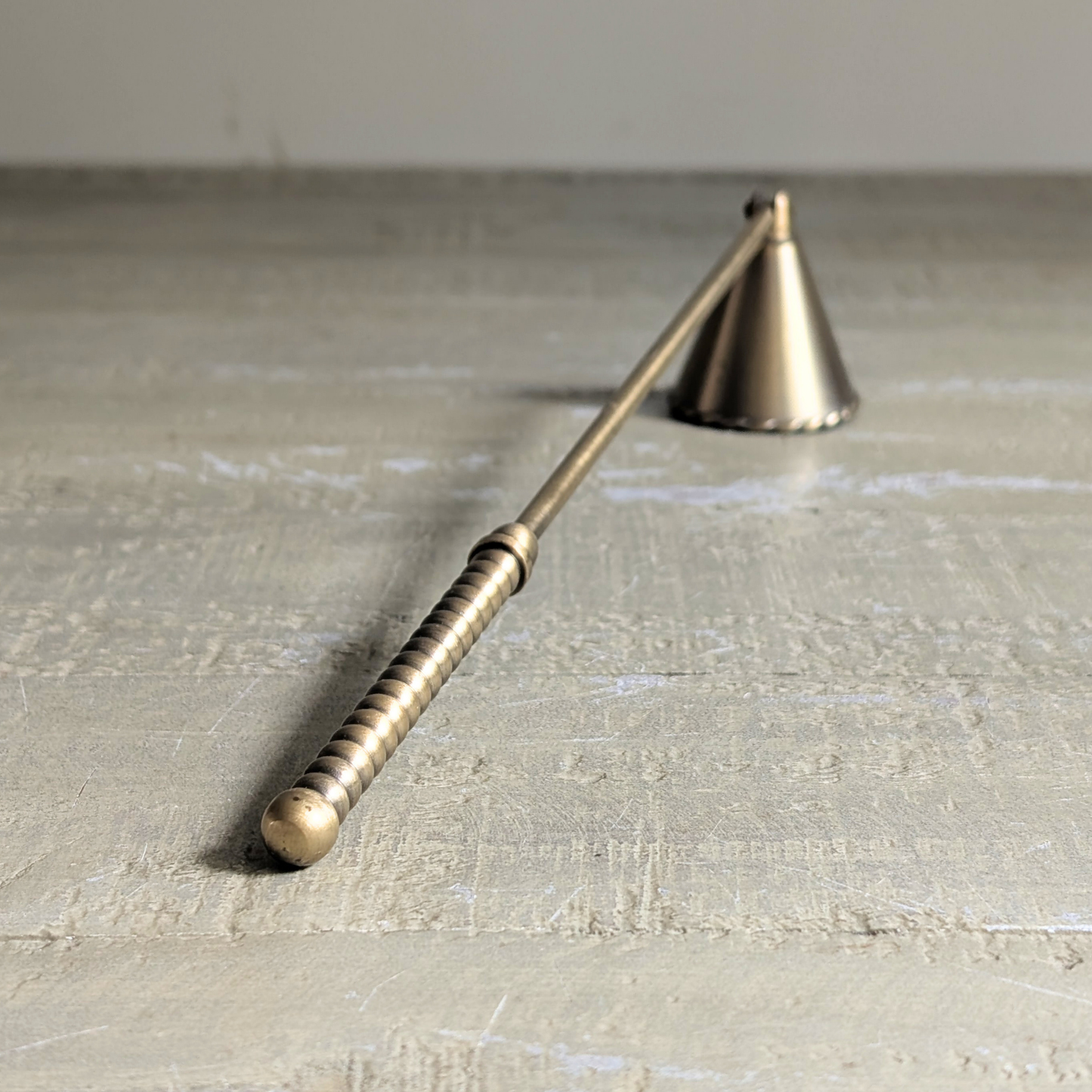 Brass Candle Snuffer 1