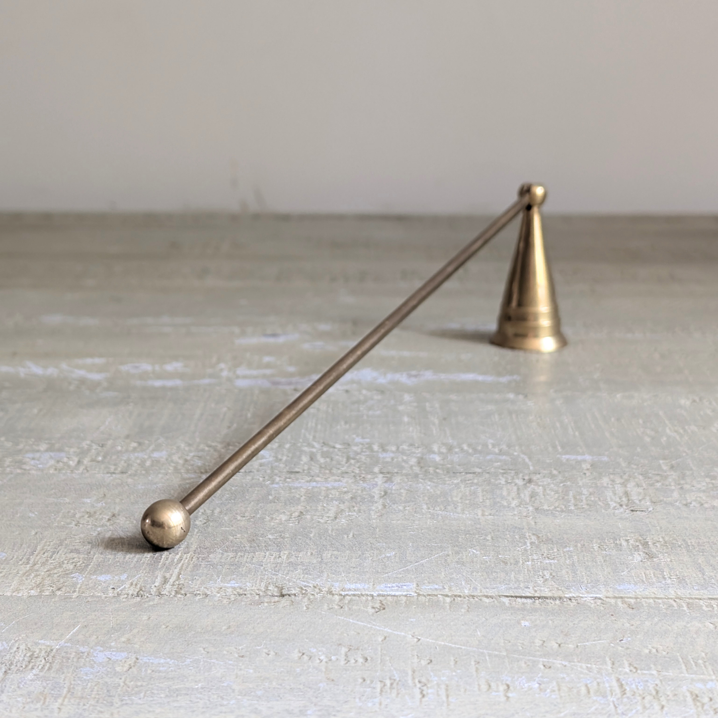 Brass Candle Snuffer 1