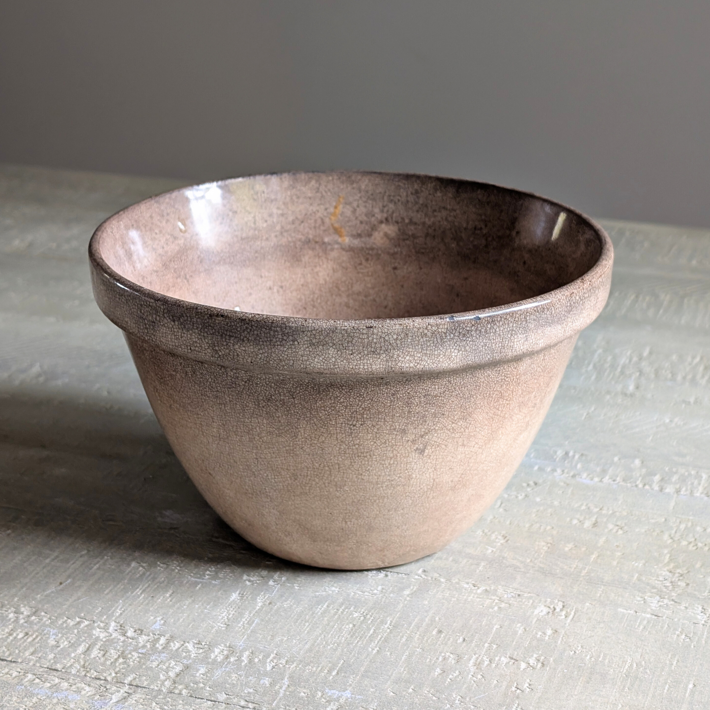 Mottled Brown Bowl