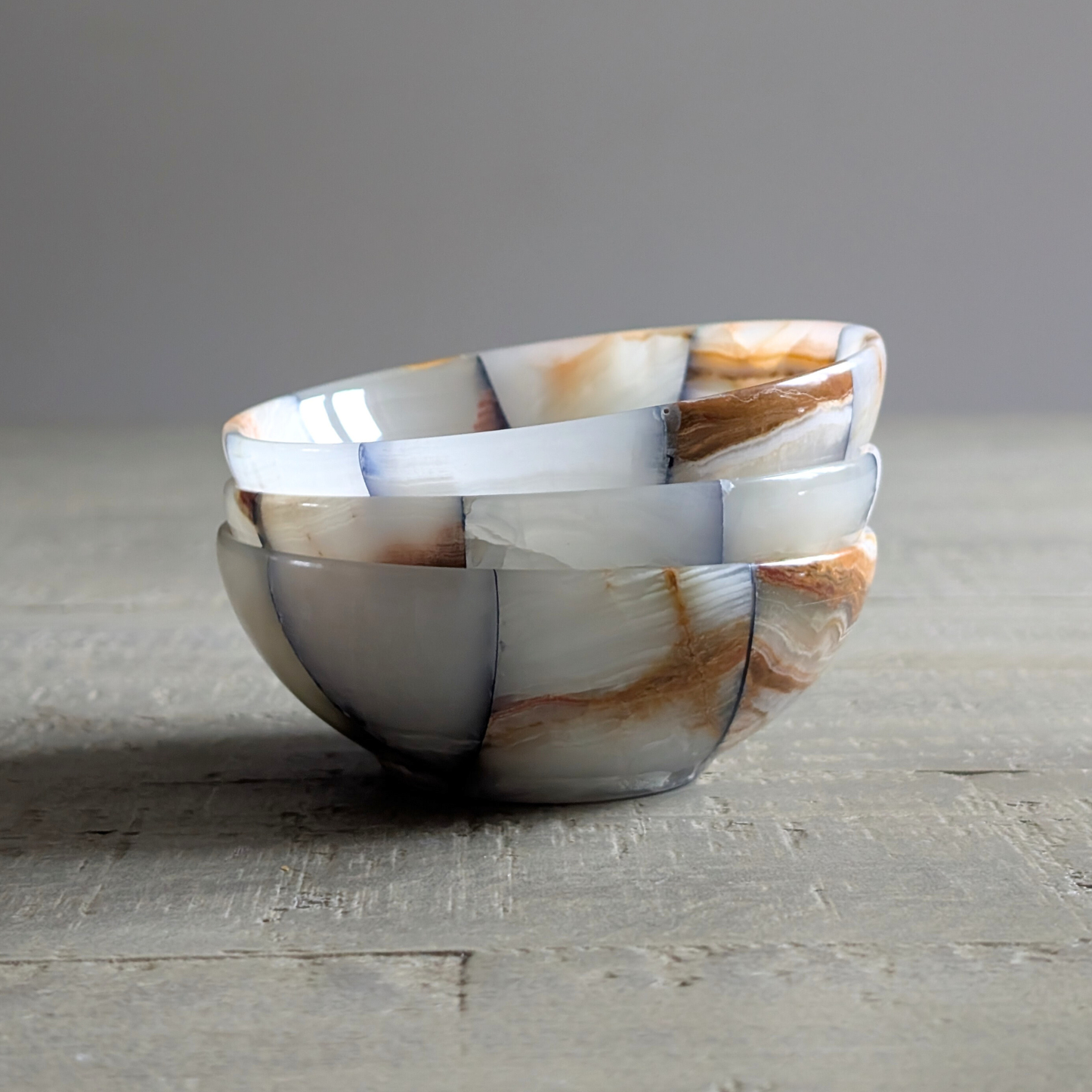 Checkerboard Trinket Dish (individual)