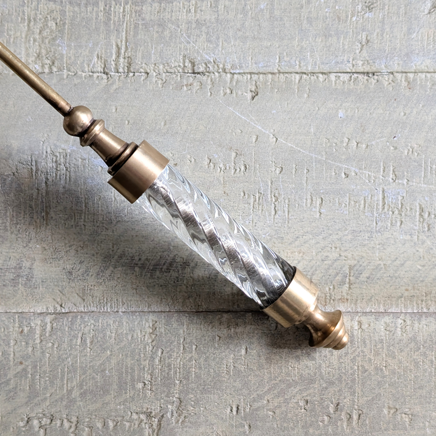 Art Deco Brass Candle Snuffer