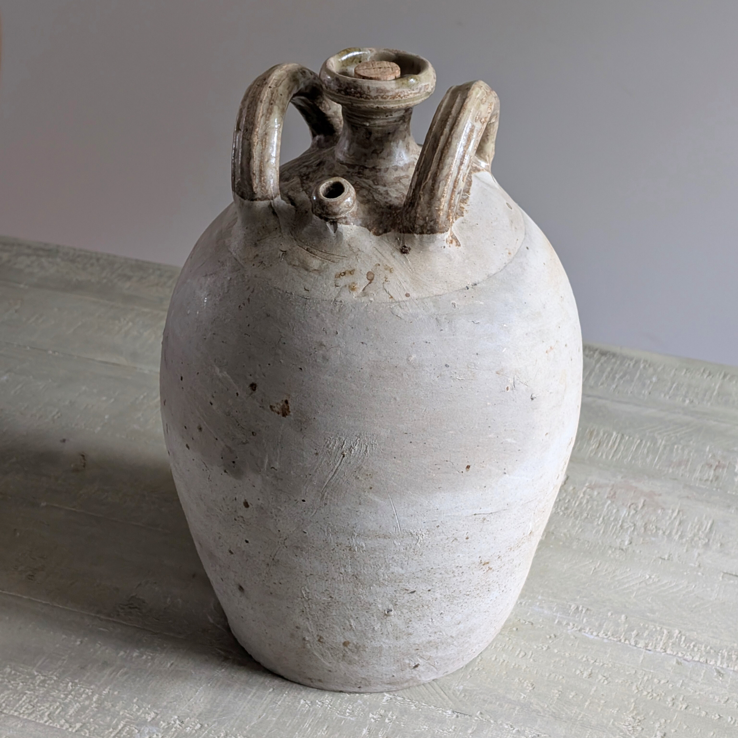 Large French Oil Jug 1