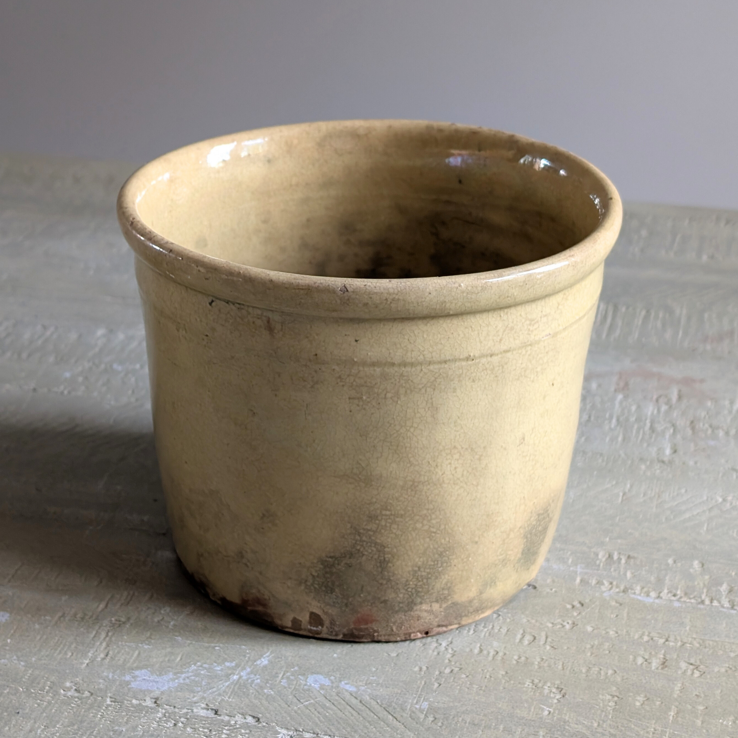 Medium Yellow Pot 1