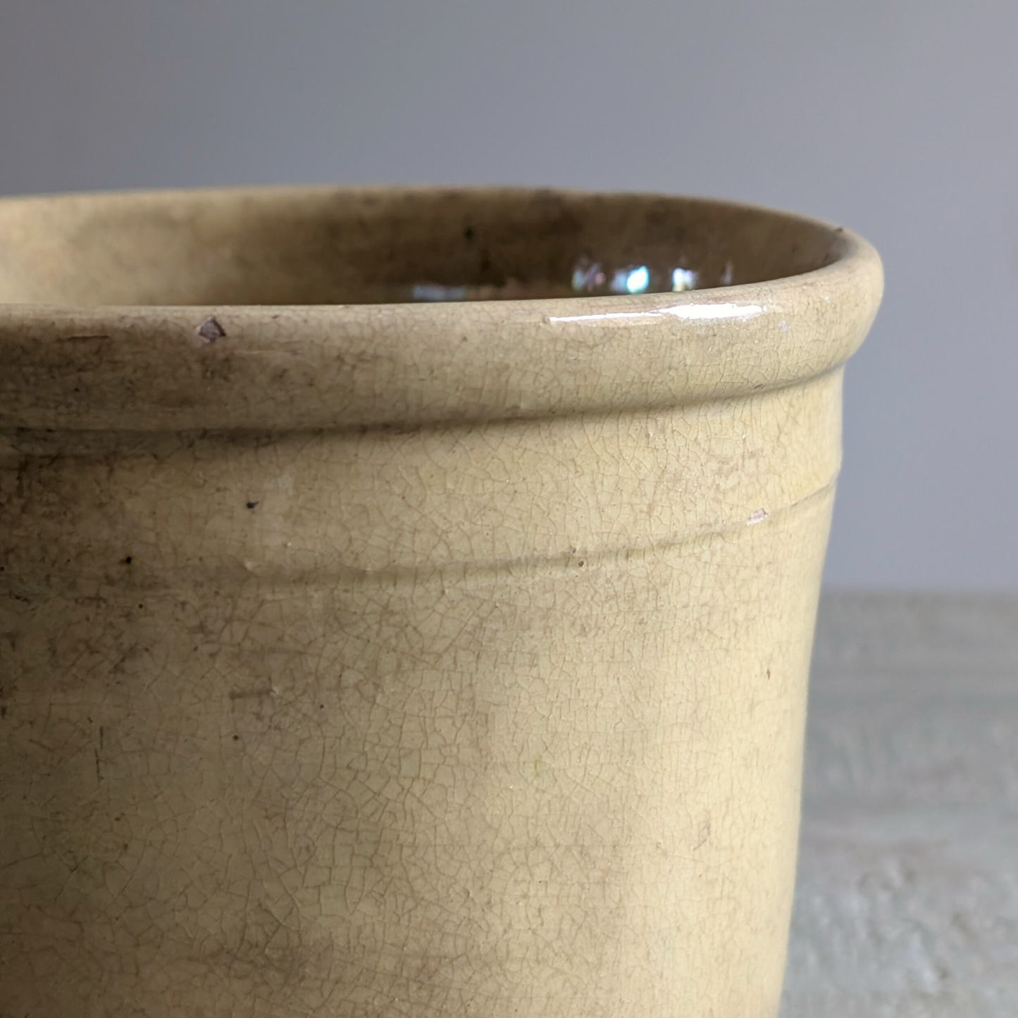 Medium Yellow Pot 1