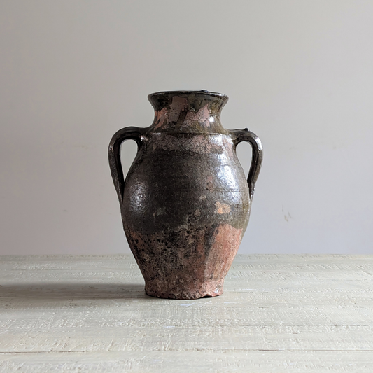 Chippy Green Turkish Pot