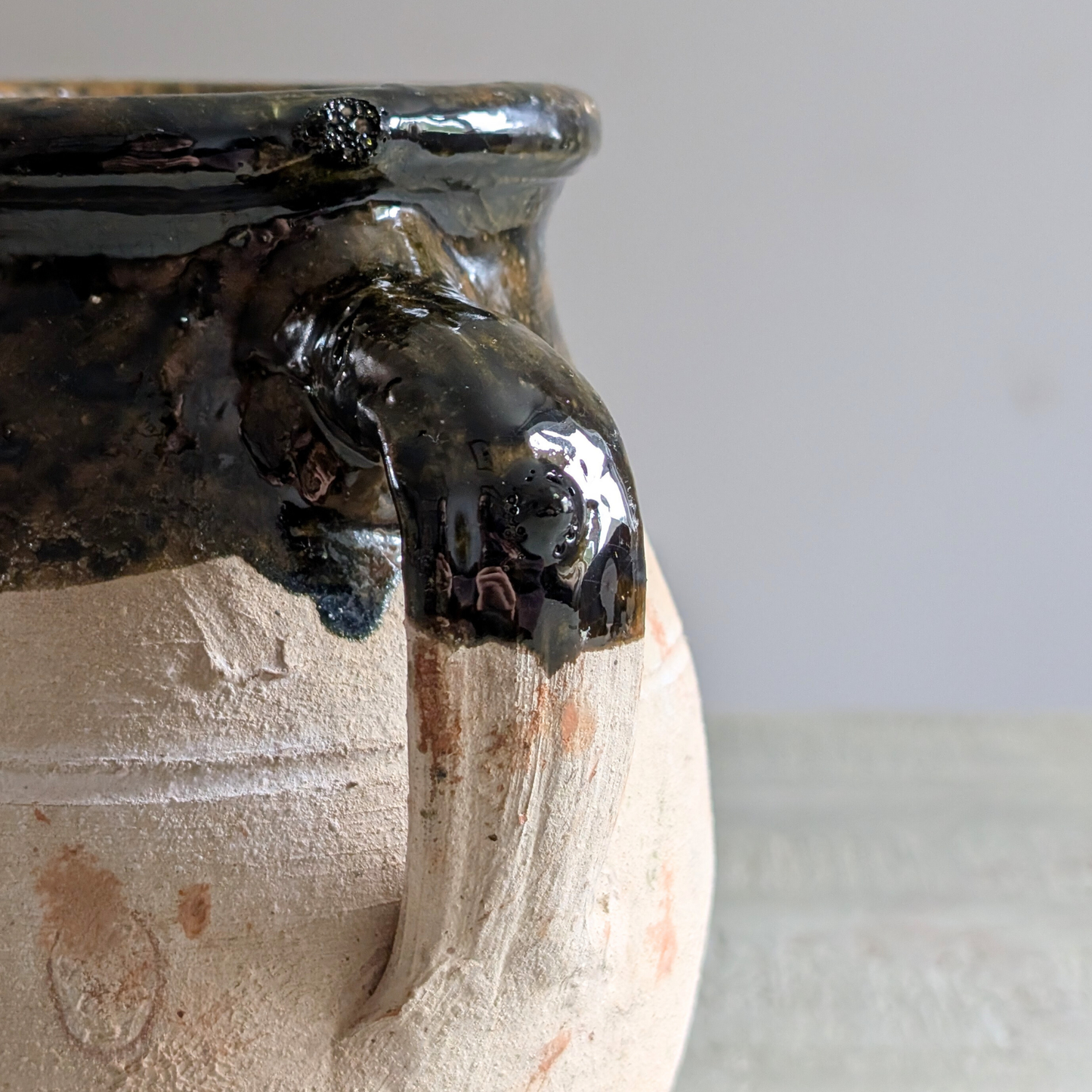 Small Green Turkish Pot
