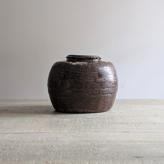 Short Chinese Rice Wine Jar 2