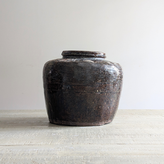 Short Chinese Rice Wine Jar 3