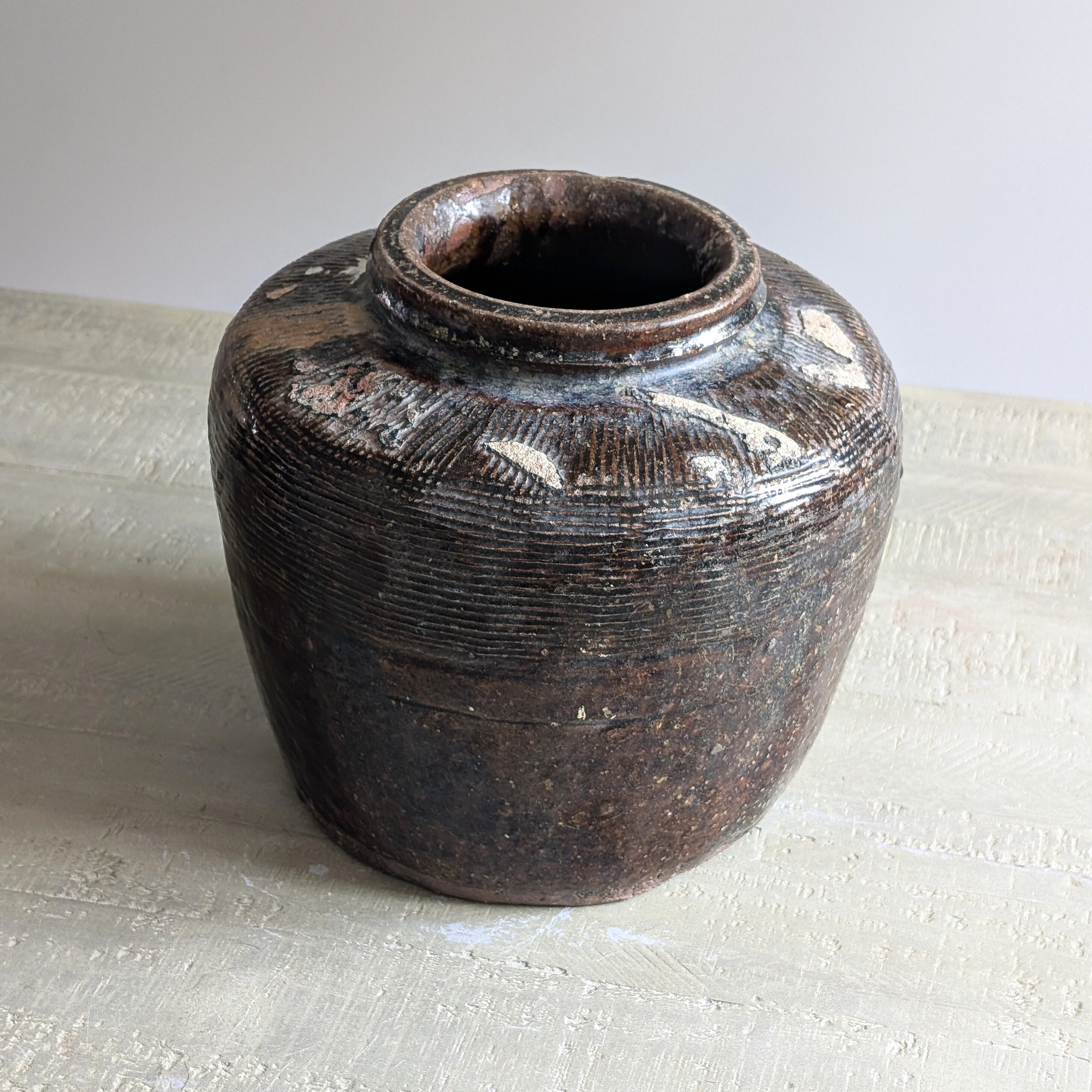 Short Chinese Rice Wine Jar 3