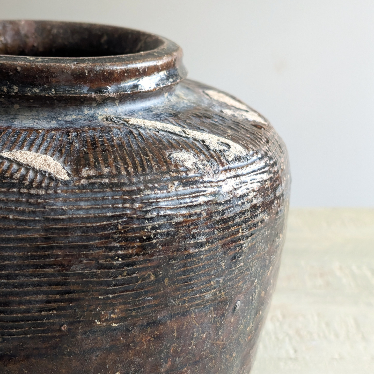 Short Chinese Rice Wine Jar 3