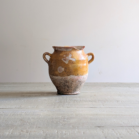 Small Yellow Confit Pot