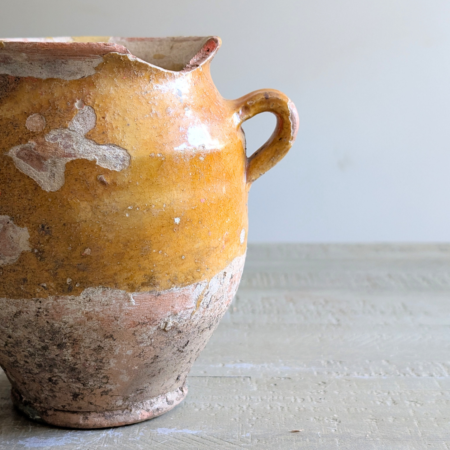 Small Yellow Confit Pot