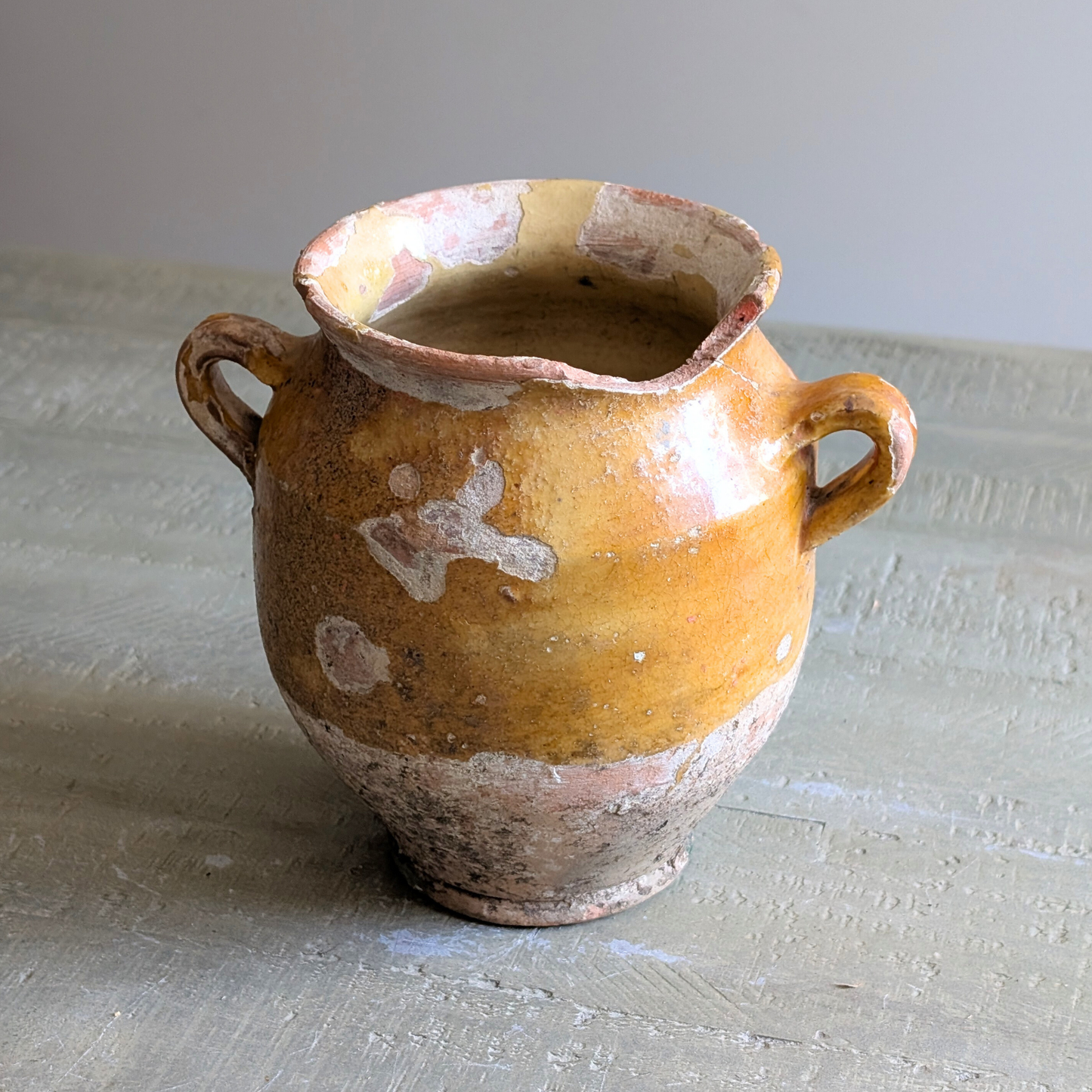 Small Yellow Confit Pot