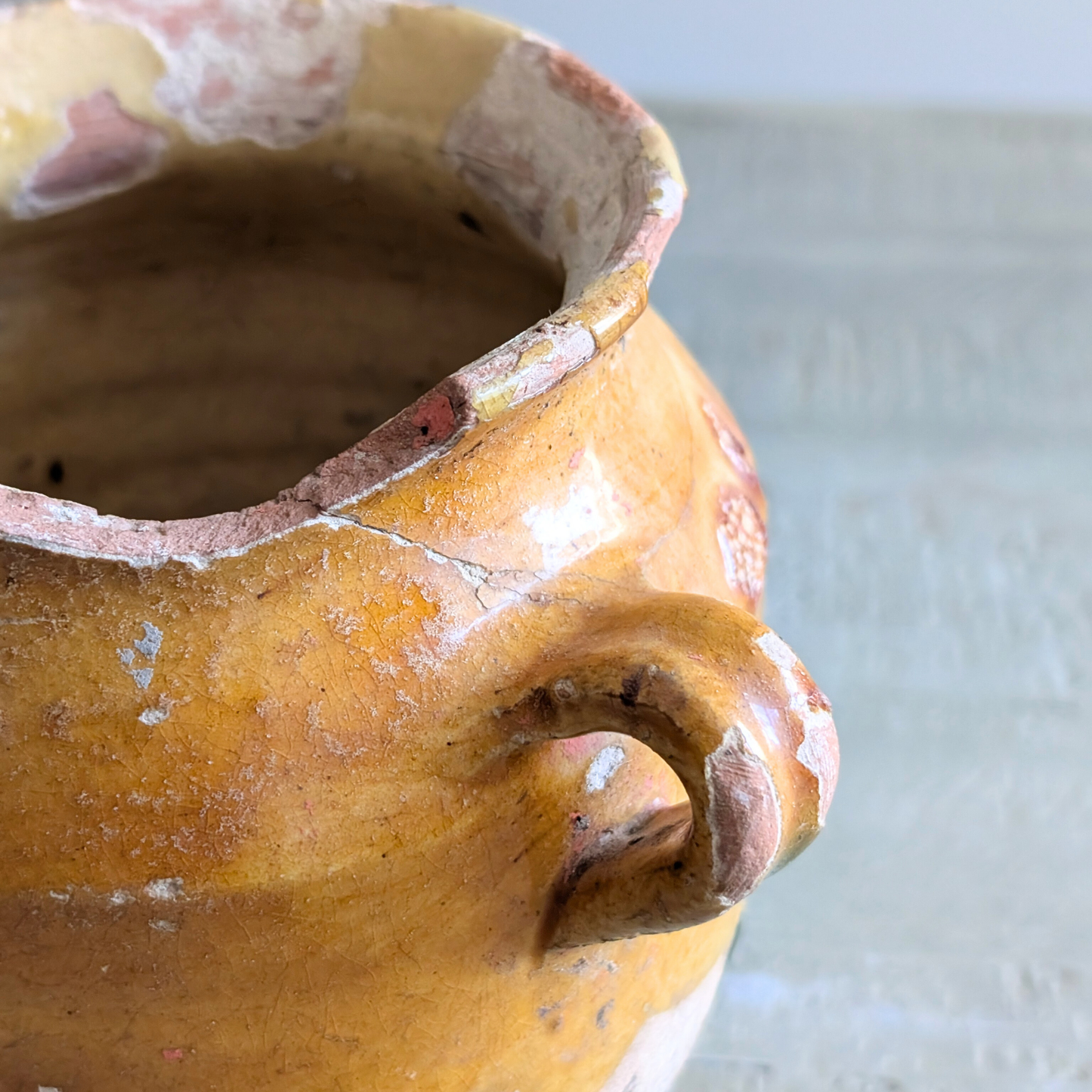 Small Yellow Confit Pot