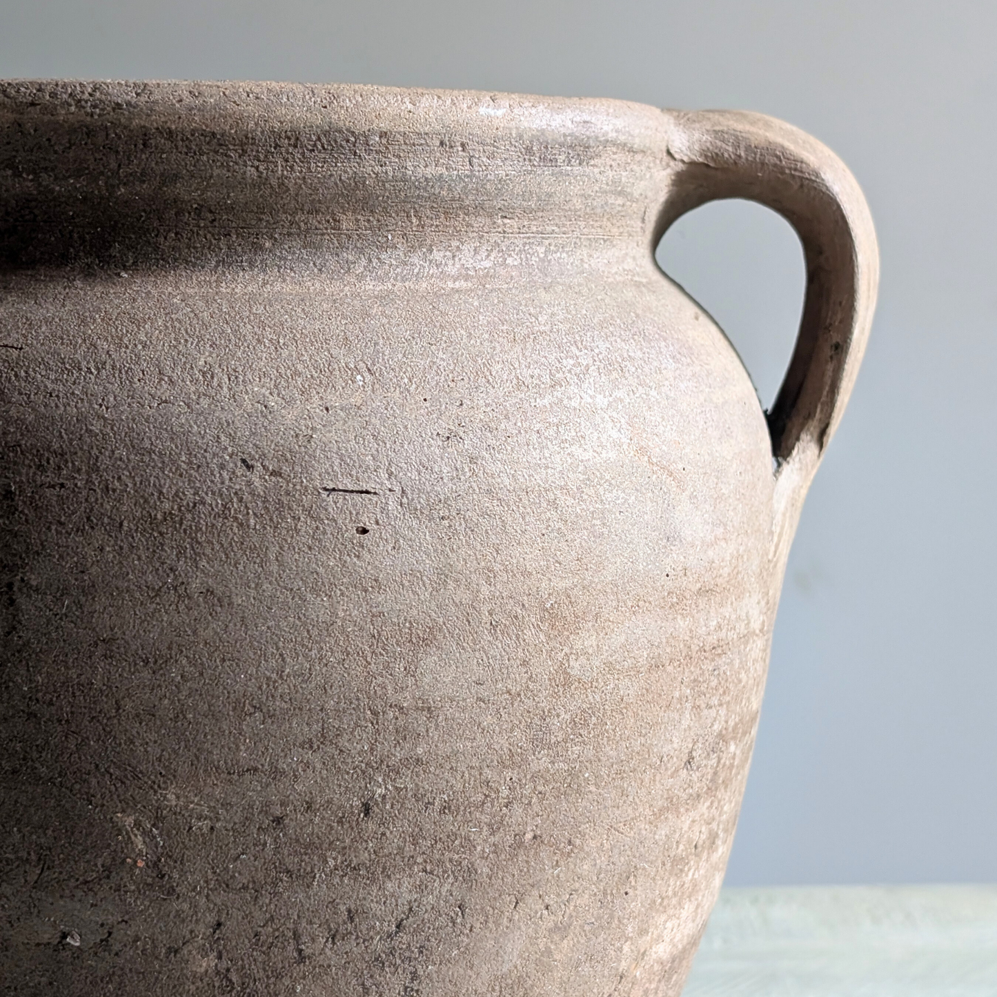 Large Handled Vintage Pot