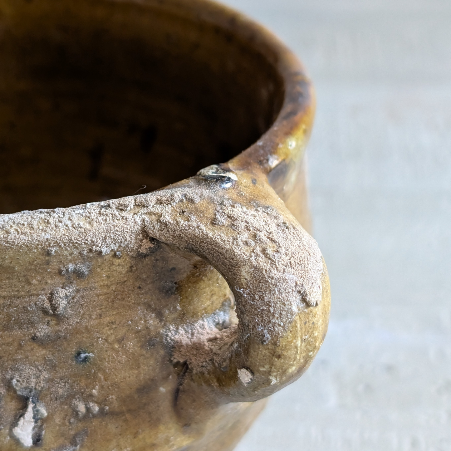 Small Yellow Turkish Pot 2