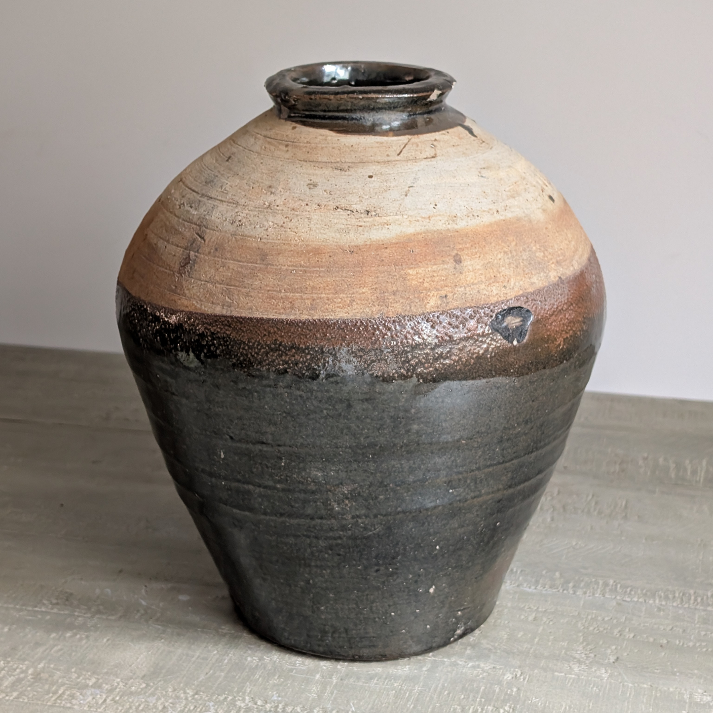 Large Chocolate Brown Vase
