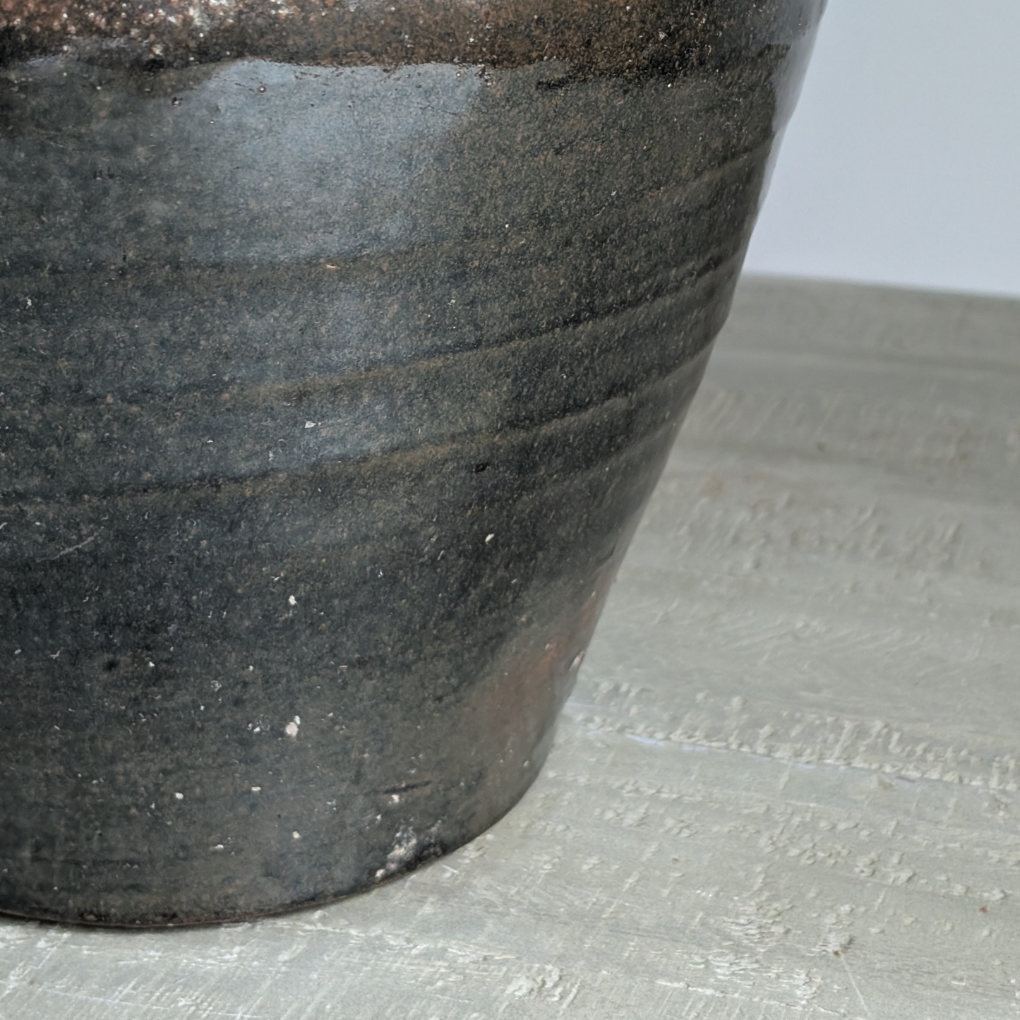 Large Chocolate Brown Vase