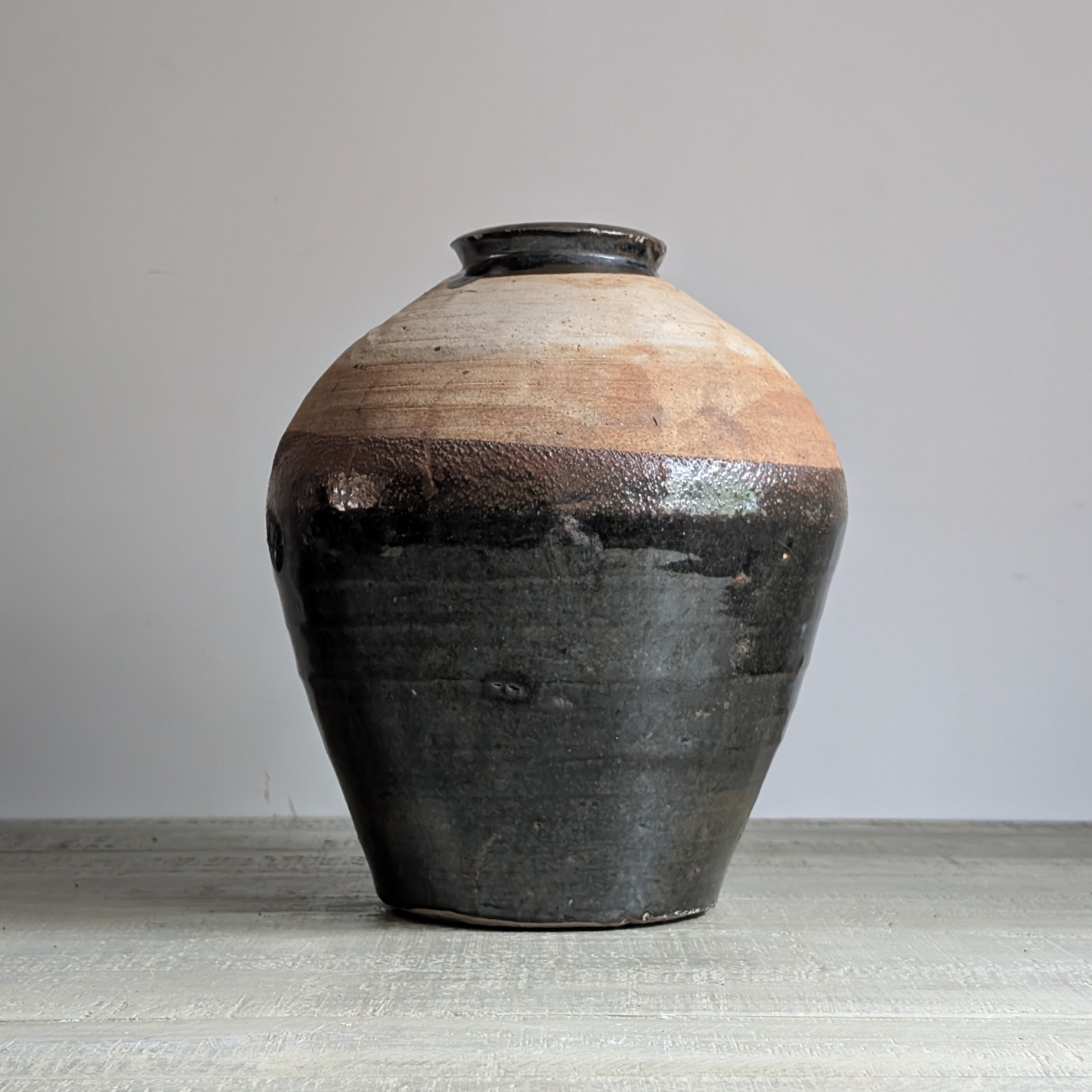 Large Chocolate Brown Vase