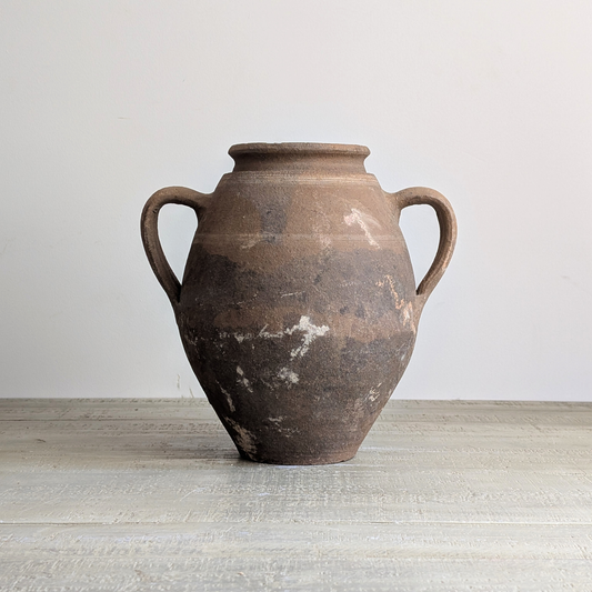 Large Double Handled Turkish Pot