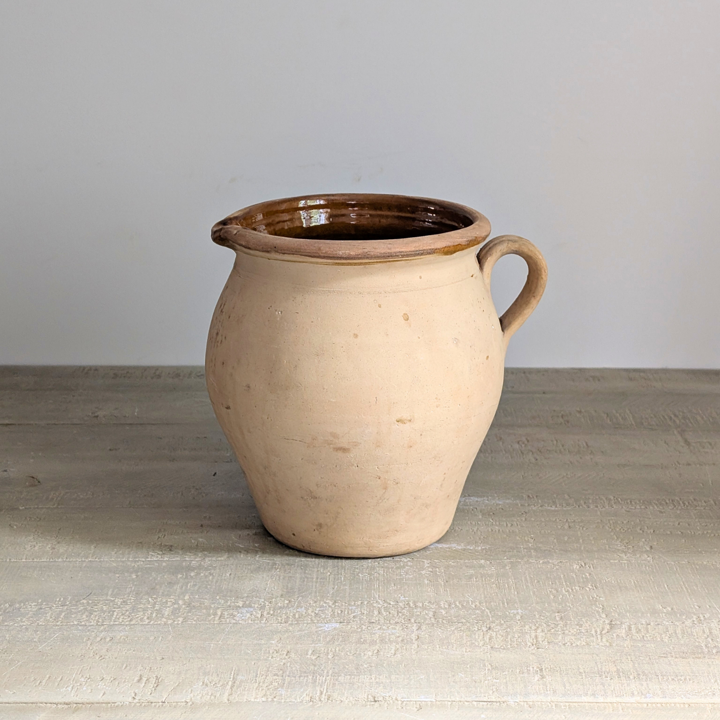 Large French Terracotta Pitcher
