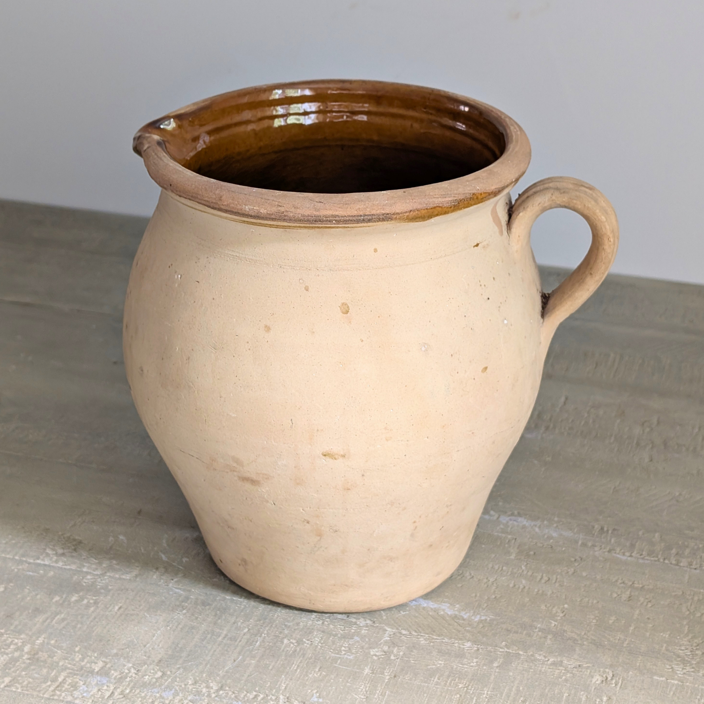 Large French Terracotta Pitcher