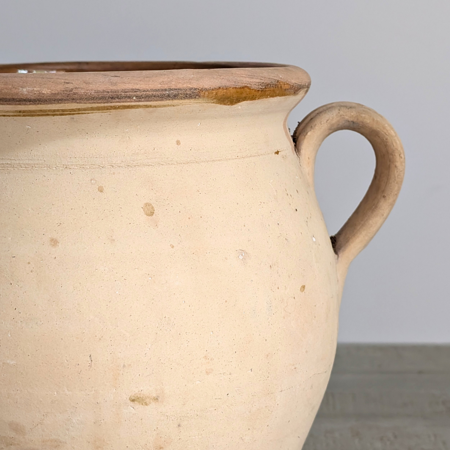 Large French Terracotta Pitcher