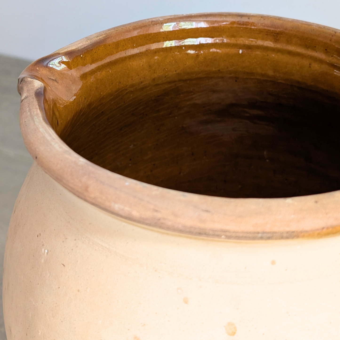 Large French Terracotta Pitcher