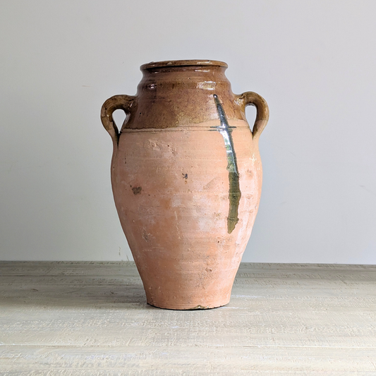 Large Yellow Turkish Pot