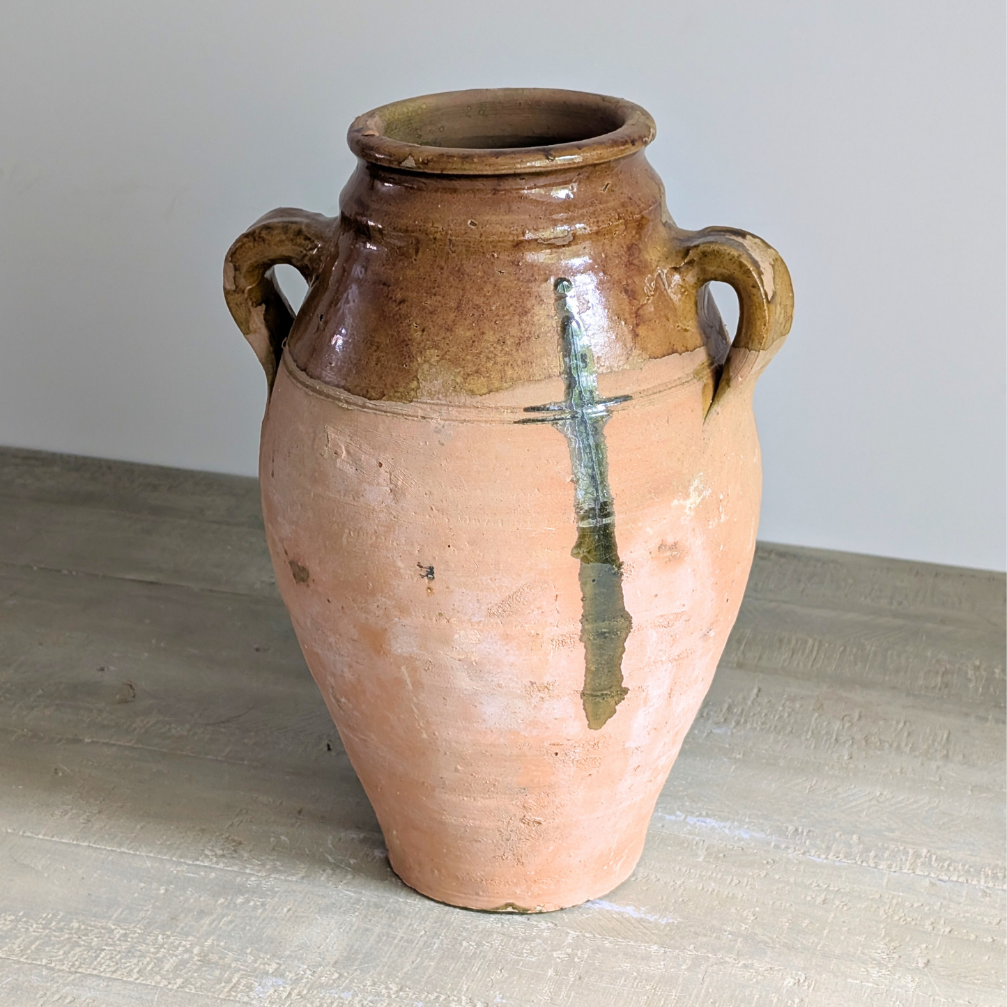 Large Yellow Turkish Pot