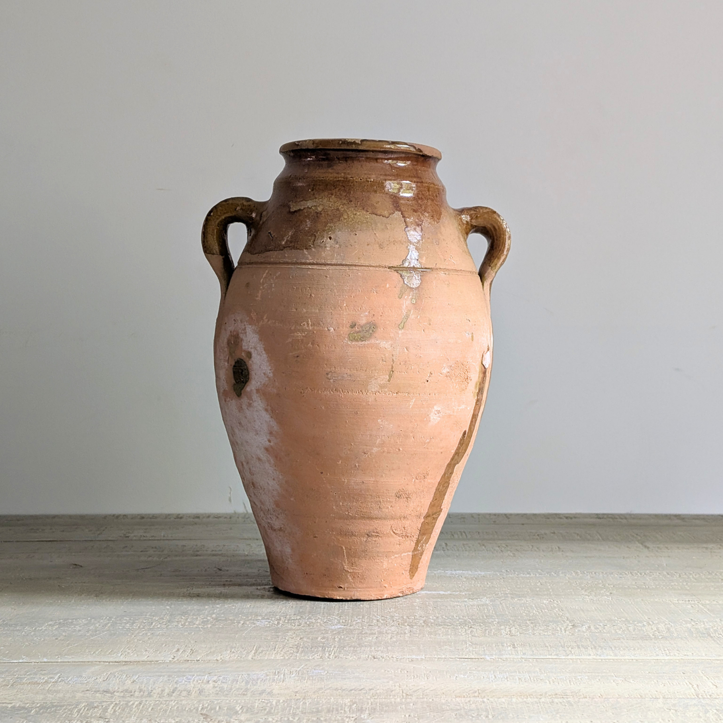 Large Yellow Turkish Pot