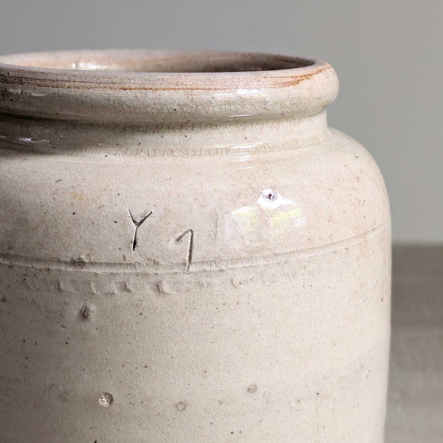 French Untensil Pot