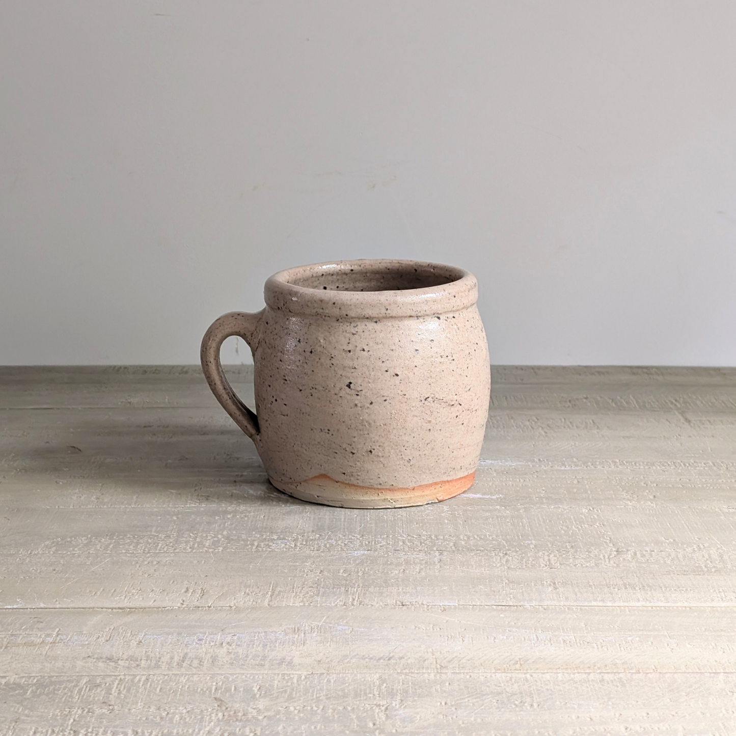 Cream Single Handle Pot 2
