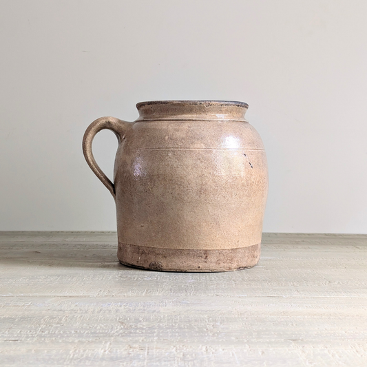 Cream Single Handle Pot 3