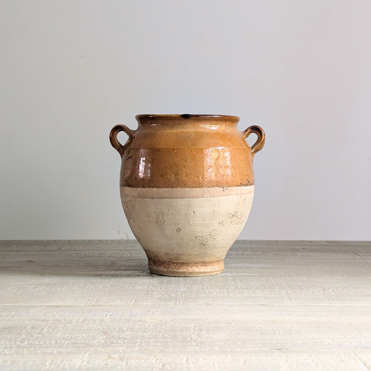 Medium Yellow Confit Pot