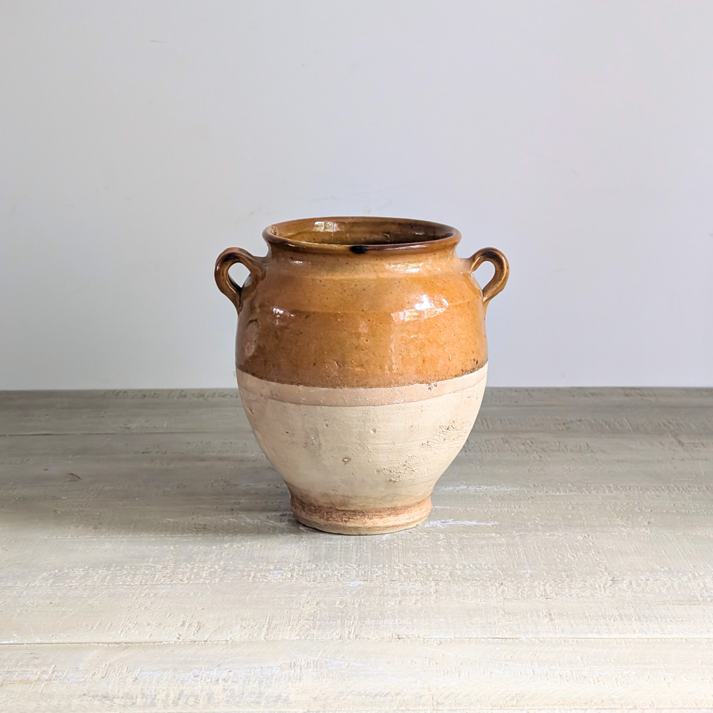 Medium Yellow Confit Pot