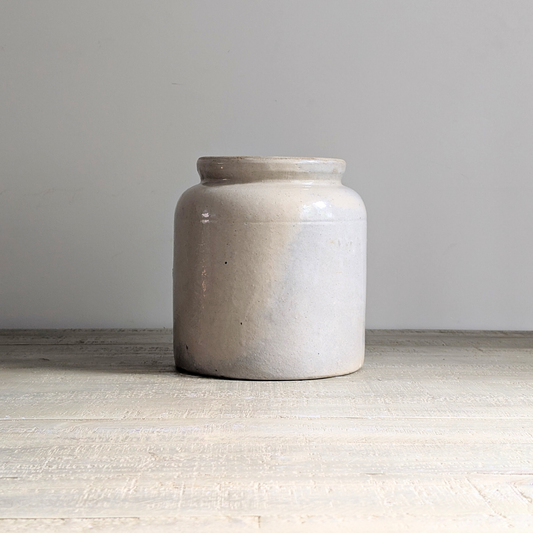 Large French Cream Pot 1
