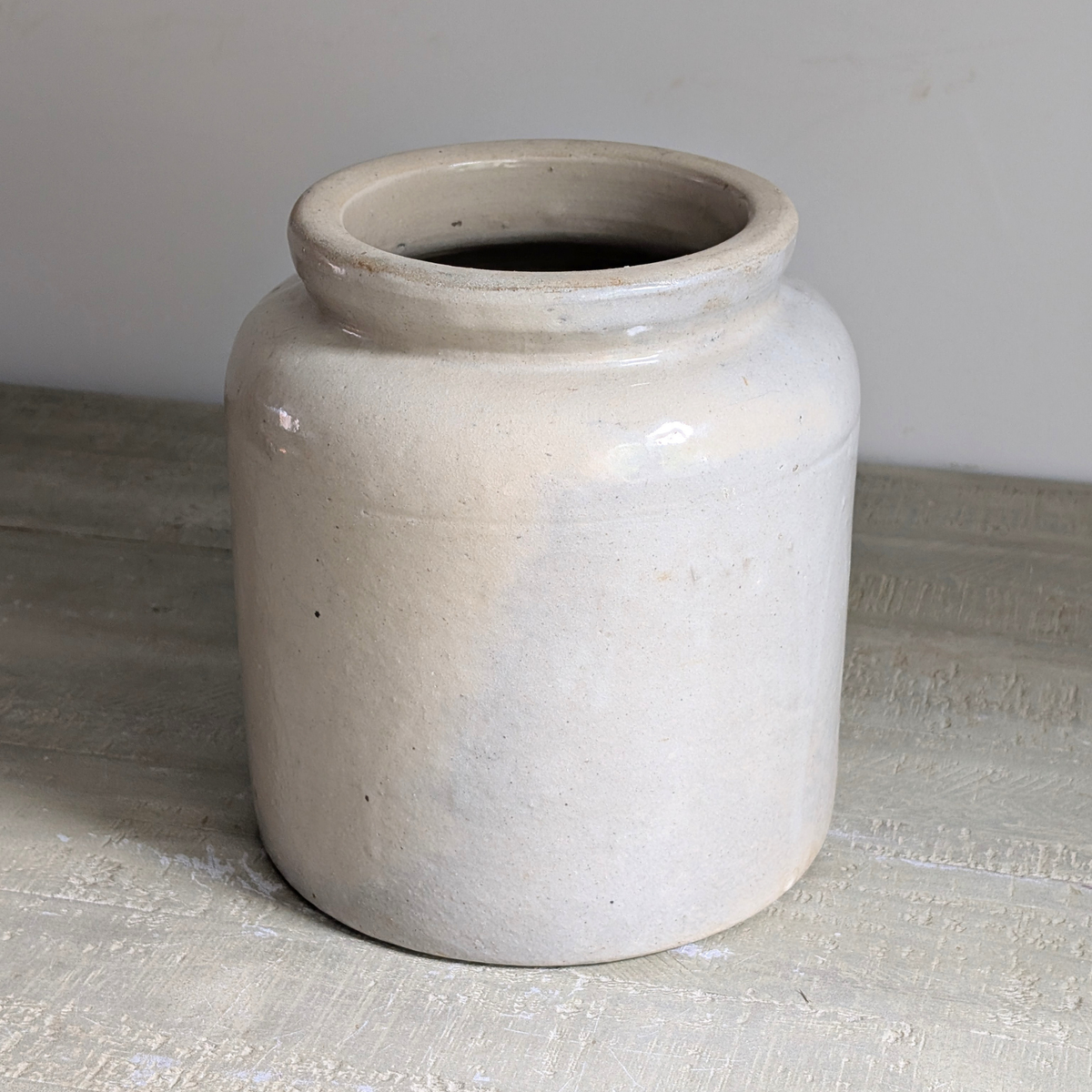 Large French Cream Pot 1