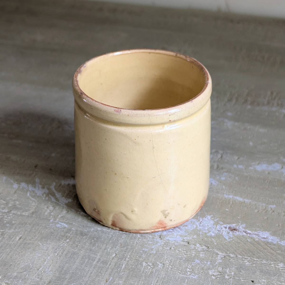 Small Yellow Pot 2