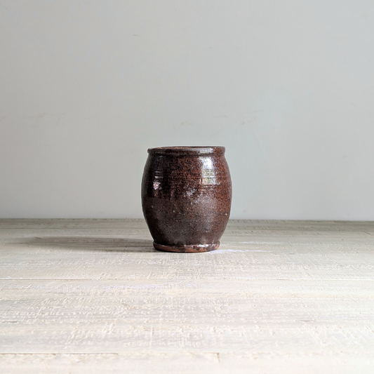 Small Brown French Pot